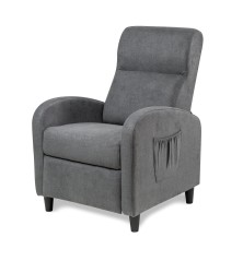 Sillon relax manual Gante gris