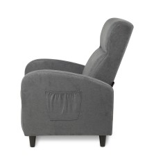 Sillon relax manual Gante gris