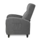 Sillon relax manual Gante gris