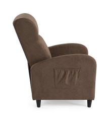 Sillon relax manual Gante marron