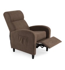 Sillon relax manual Gante marron