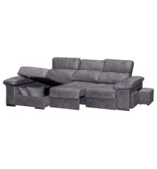 Chaiselongue carro oferta modelo Roma izquierdas en Edi plata