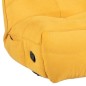 Sillon Gamer Damian relax manual y balancin en color amarillo