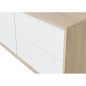 Modulo tv modelo urban plus-brooklyn, roble canadian/blanco