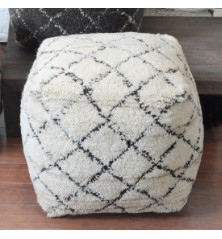 Pouf modelo AZAHARA C/ MARFIL