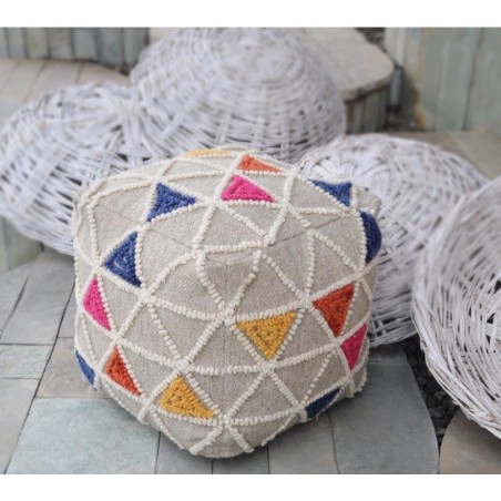 Copy of pouf modelo  magnus c/ multicolor