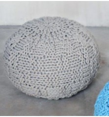 Copy of pouf modelo dino en color gris