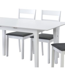 Mesa de comedor modelo mauricio lacada en blanco