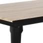 Mesa de comedor modelo gamma en roble o cemento