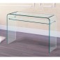 Mesa de cristal fija modelo edimburgo