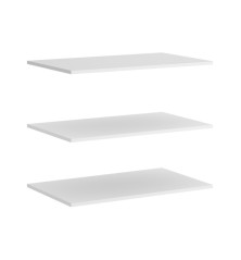 Pack de estantes para interior de mueble armario 150 modelo slide blanco