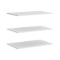 Pack de estantes para interior de mueble armario 150 modelo slide blanco