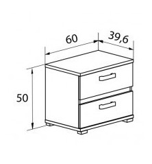 Dormitorio serie cabra 01