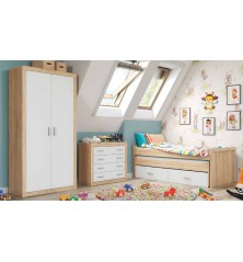 DORMITORIO JUVENIL LARA 65 CAMBRIA BLANCO dormitorios juveniles 537,00 € 443,80 €