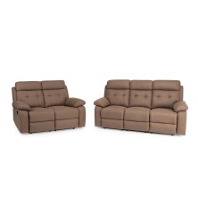 CONJUNTO SOFAS MODELO GEEL TELA MARRON Sofás 343,00 € 283,47 €