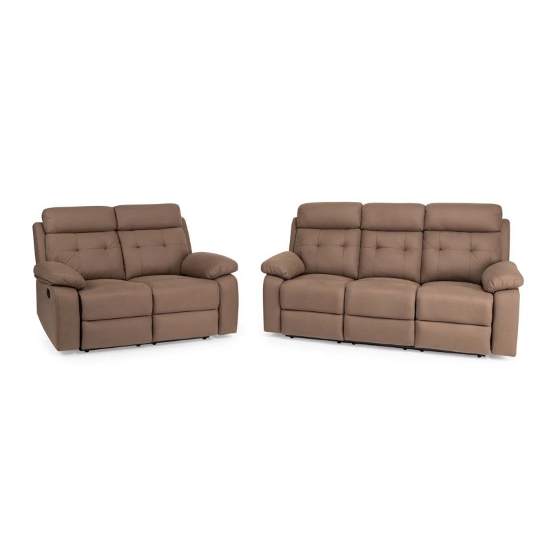 CONJUNTO SOFAS MODELO GEEL TELA MARRON Sofás 343,00 € 283,47 €