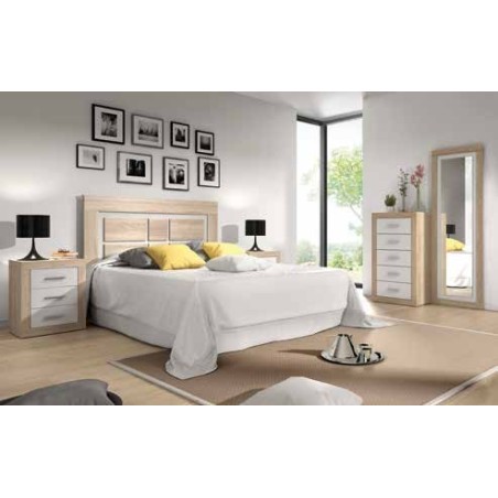 Copy of dormitorio monika 03 en pino andersen gris