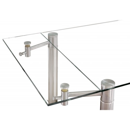 Mesa comedor cristal rectangular savia