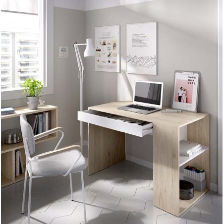 ESCRITORIO MODELO TEO EN BLANCO Y NATURAL Oficina 86,00 € 71,07 €