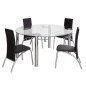 Mesa de comedor cristal lizan