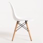 Silla modelo nordic blanca oferta