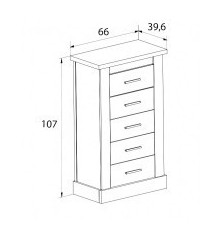 DORMITORIO MODELO CHELLEN O1 COLOR CAÑON