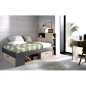 Cama compacta lanka con cabezal cajones y arcon