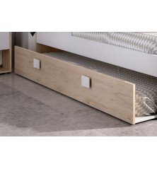 CAMA ARRASTRE DINA 90X190 NATURAL BLANCO dormitorios juveniles 78,00 € 64,46 €