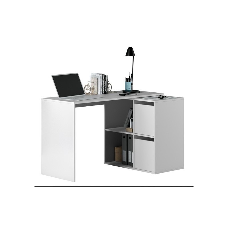 Mesa escritorio miltifuncion modelo gio , en blanco