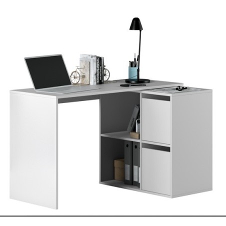 MESA ESCRITORIO MILTIFUNCION MODELO GIO , EN BLANCO