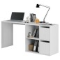 Mesa escritorio miltifuncion modelo gio , en blanco