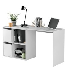 MESA ESCRITORIO MILTIFUNCION MODELO GIO , EN BLANCO