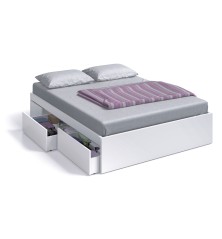 CAMA 4 CAJONES MODELO BED, EN COLOR BLANCO Resfor 189,00 € 156,20 €