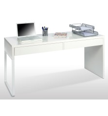 Mesa estudio reversible modelo bianca , en blanco