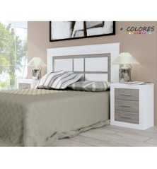 Dormitorio modelo lara 22 color andersen pino gris