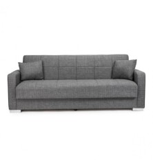 Sofa cama tierra en gris y beige