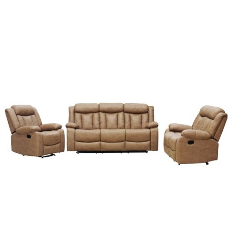 SOFAS MOTRIL RELAX MANUAL 3+2+1, CALMEL Y GRIS CLARO Sofás 352,00 € 290,91 €