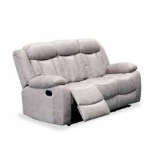 Sofas motril relax manual 3 PLAZAS ,2 PLAZAS ,1PLAZA  calmel y gris claro