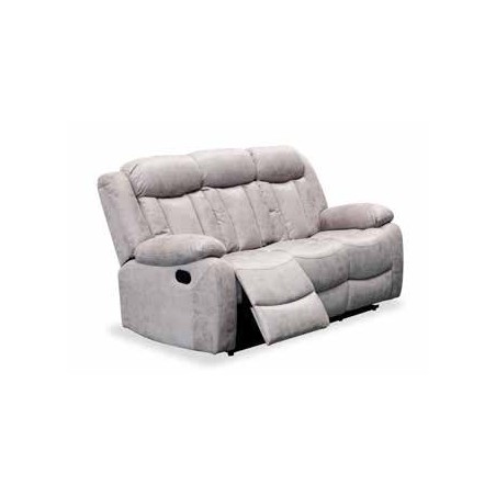 Sofas motril relax manual 3 PLAZAS ,2 PLAZAS ,1PLAZA  calmel y gris claro