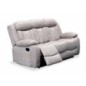 Sofas motril relax manual 3 PLAZAS ,2 PLAZAS ,1PLAZA  calmel y gris claro