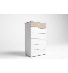 Dormitorio matrimonio modelo New Couple en Sable y blanco mesitas Cannes Dormitorios de matrimonio 193,00 € 159,50 €