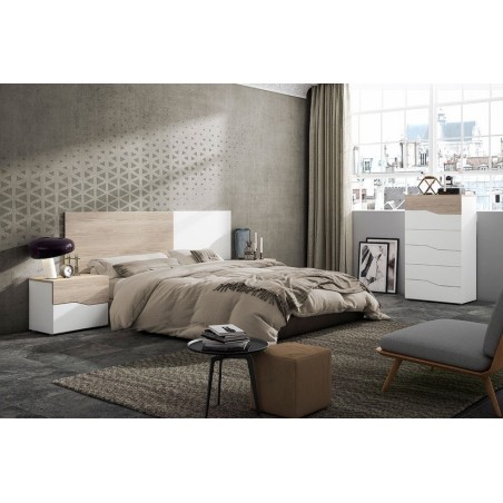 Copy of dormitorio monika 03 en pino andersen gris