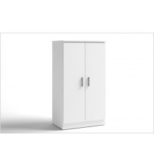 zapatero Rhin 2 puertas color blanco 55x35x100