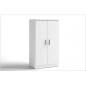 Zapatero rhin 2 puertas color blanco 55x35x100