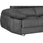 Sofá chaiselongue  black con arcon