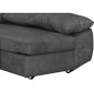 Sofá chaiselongue  black con arcon