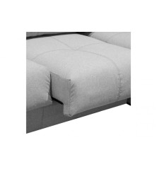 Sofá Chaiselongue Izquierdas Copi Gris con Arcon