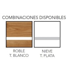 Dormitorio completo Puzzle 15 blanco ya montado