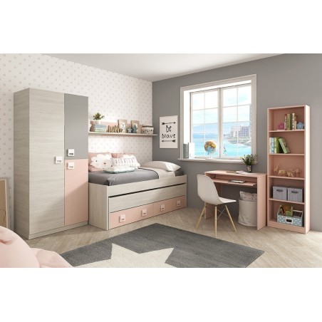 Cama Doble Juvenil NUBE + Estante dormitorios juveniles 199,00 € 164,46 €