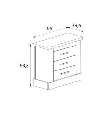 Dormitorio  chellen 12 color cambrian blanco